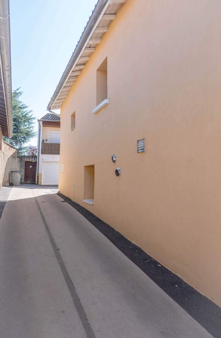 Isolation mur par l'extérieur Rhône